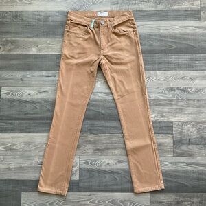30x30 Jetty The Bedrock Pants Men’s Brown Slim Straight Stretch Canvas